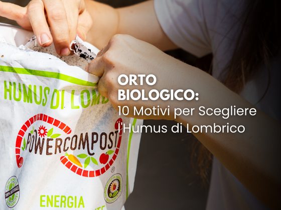 powercompost vantaggi humus di lombrico