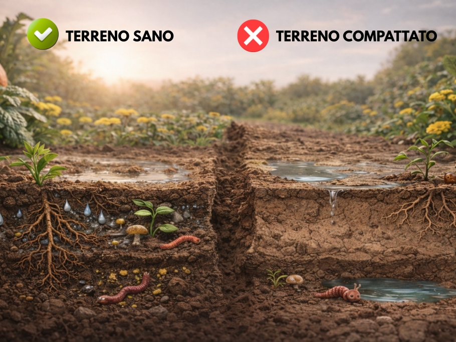 differenze-terreno-sano-terreno-compattato